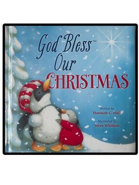 BUNDLE & SAVE🎄 God Bless Our Christmas Padded Board Book by Hannah C. Hall